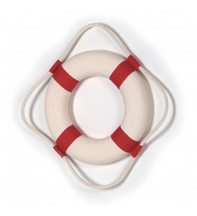 Salvavidas decorativo 50 cm. Ø 2 uds.