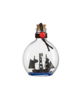 barco pirata en botella