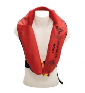 Chaleco salvavidas autoinflable SOLAS 150N Lamda