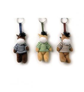 llaveros caballos peluche