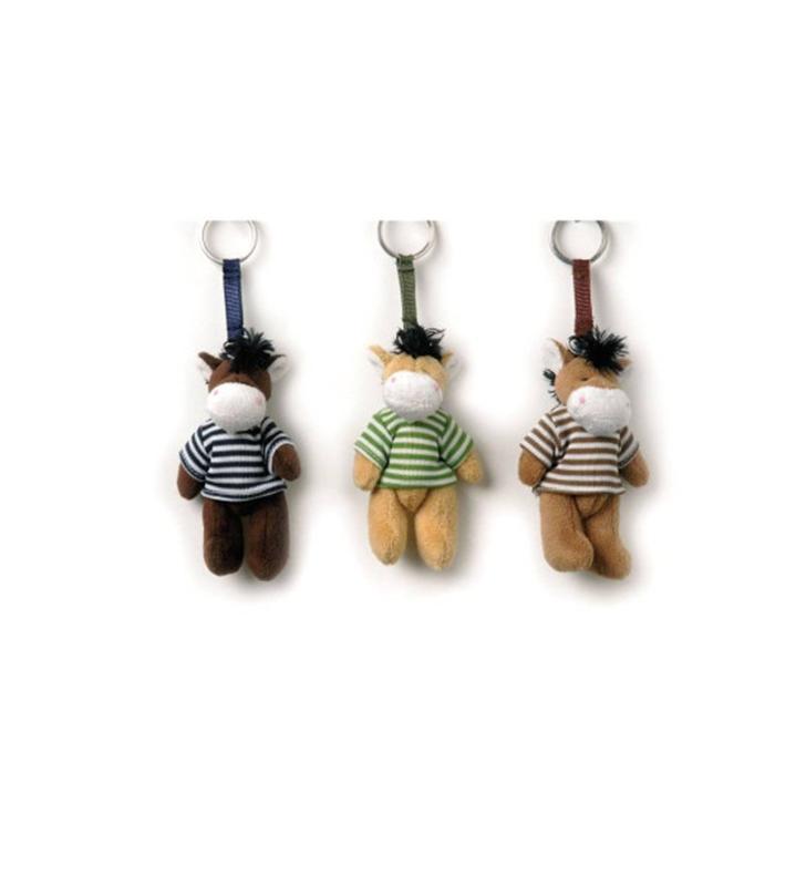 llaveros caballos peluche