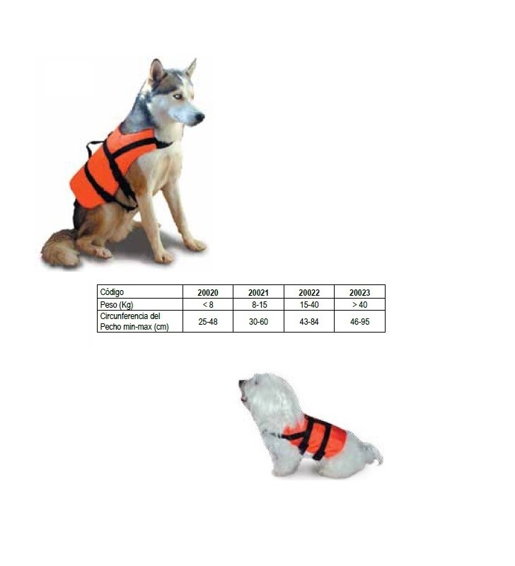 Chaleco salvavidas para mascotas lalizas