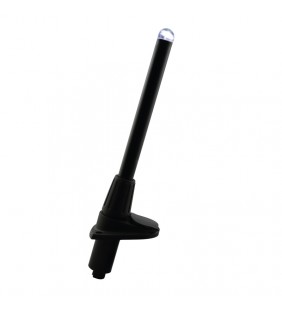 Luz led todo horizonte 25cm Micro Lalizas enchufable negra