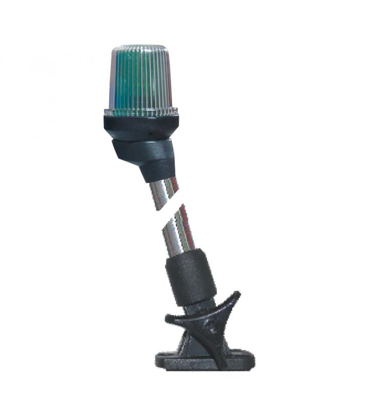 Luz tricolor plegable negra 64 cm