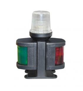 Luz combinada babor-estribor-todo horizonte, carcasa