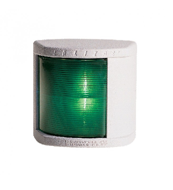 Luz Classic 20 estribor, carcasa blanca