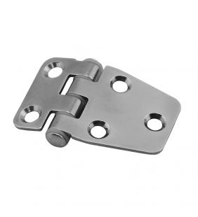 Bisagra Silenciosa, Inversa, Inox 316, L58mm, W37mm, grosor 1,8mm