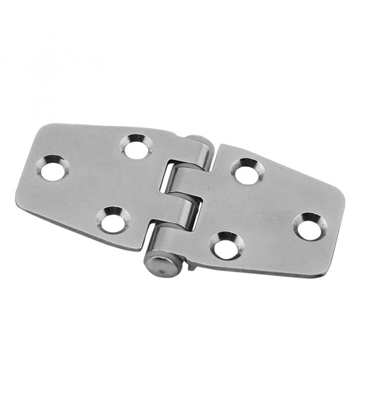 Bisagra Silenciosa, Inversa, Inox 316, L78mm, W37mm, grosor 1,8mm