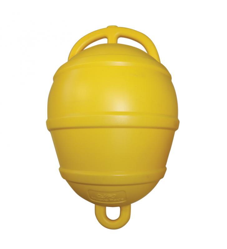 Boya de fondeo tipo pera 250mm amarilla