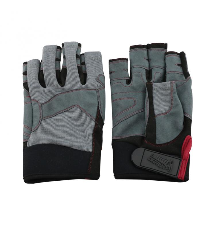 Guantes 5 dedos cortos de amara