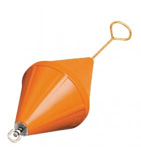 Boya de fondeo 320mmØ con herraje largo giratorio naranja