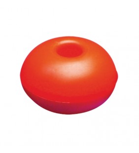 20 ud. flotador 75 mm naranja para red de pesca