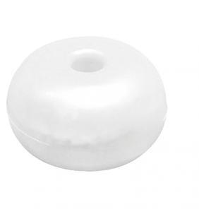 20 ud. flotador 75 mm blanco para red de pesca