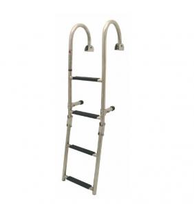 Escalera 4 peldaños inoxidable para regala