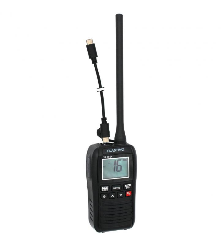 Emisora VHF portátil SX-350+ Plastimo