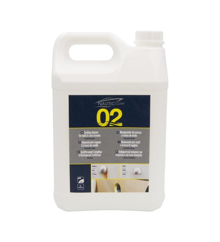 Blanqueador para cascos 02 Nauticclean 5 litros