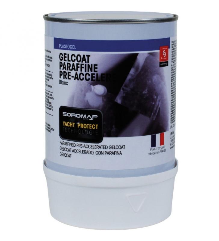 Plastogel 750 gr gel coat con parafina Soromap