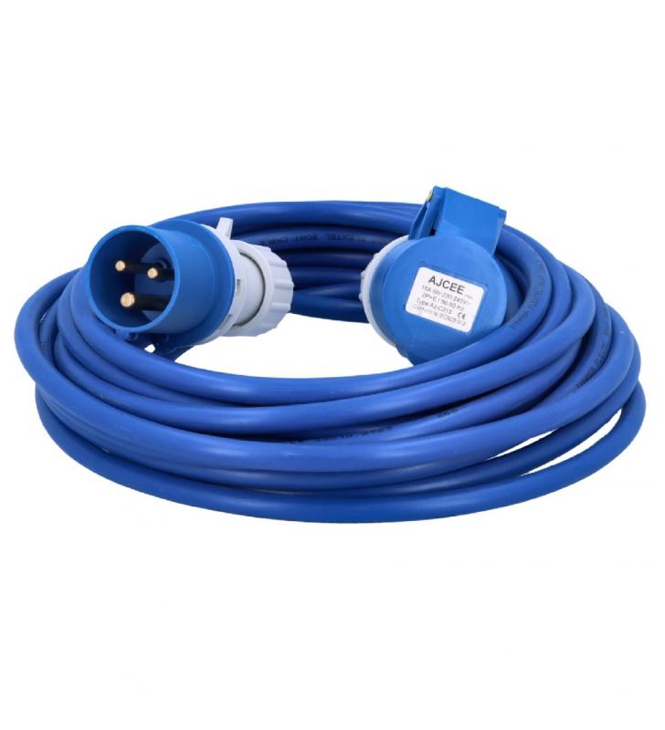Cable 10m CEE macho CEE hembra 16Amp