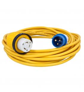 Cable 10m CEE macho tipo Marinco hembra 16Amp