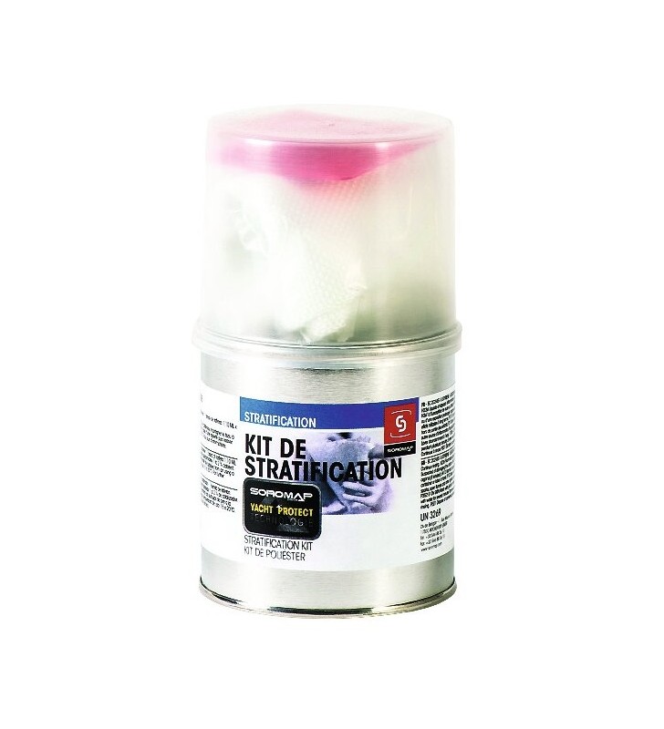Kit de estratificación de poliéster Soromap