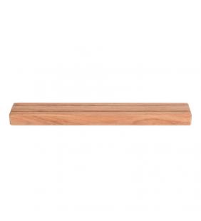 Peldaño de teca 300x50x25mm Ø25mm