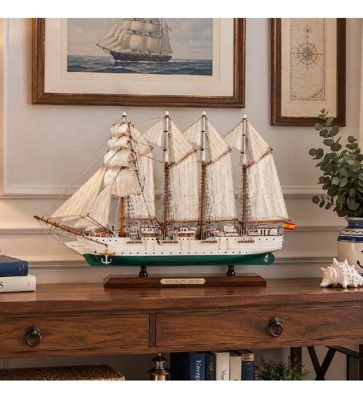 J.S. Elcano buque escuela 73cm