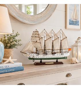 J.S. Elcano buque escuela 57cm