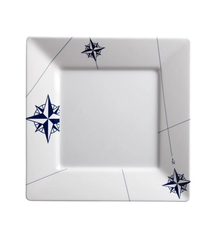 Plato llano cuadrado Northwind 6 uds.