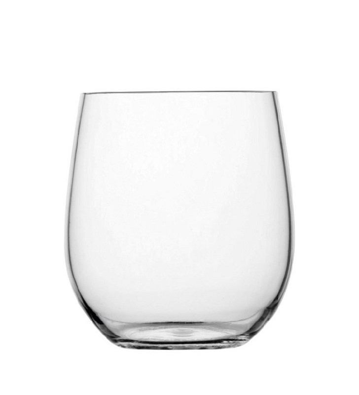 Vaso agua antideslizante Clear 6 uds.