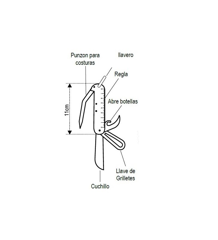 Cuchillo multiuso Skipper Mate