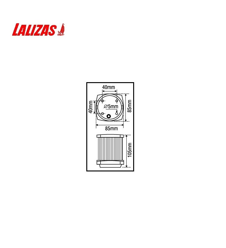 Medidas de Luz Classic 20 tricolor
