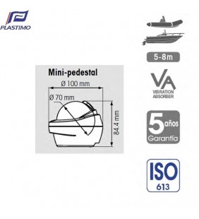 Medidas de Compás Offshore 75 en pedestal negro