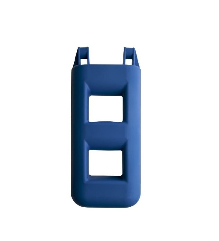 Defensa escalera 2 peldaños azul