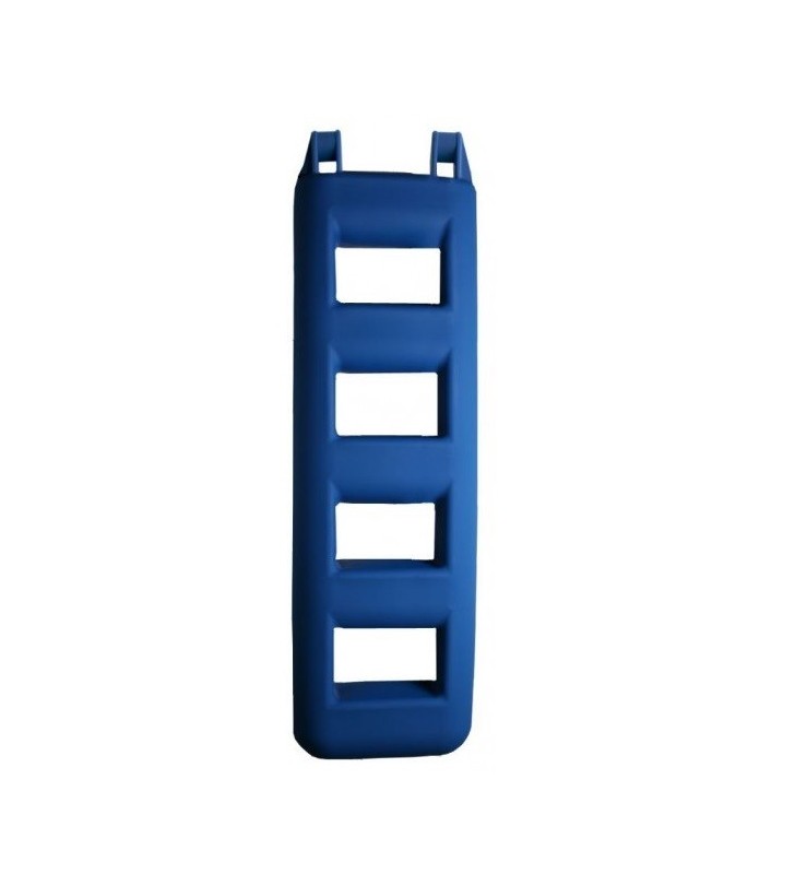 Defensa escalera 4 peldaños azul
