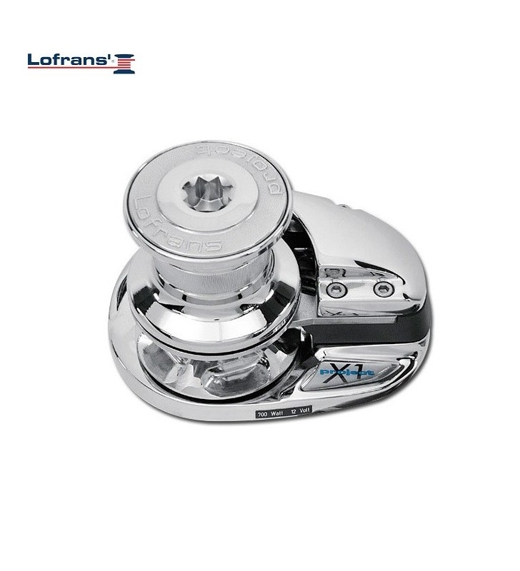 Molinete X1 500W Lofrans Aluminio con campana