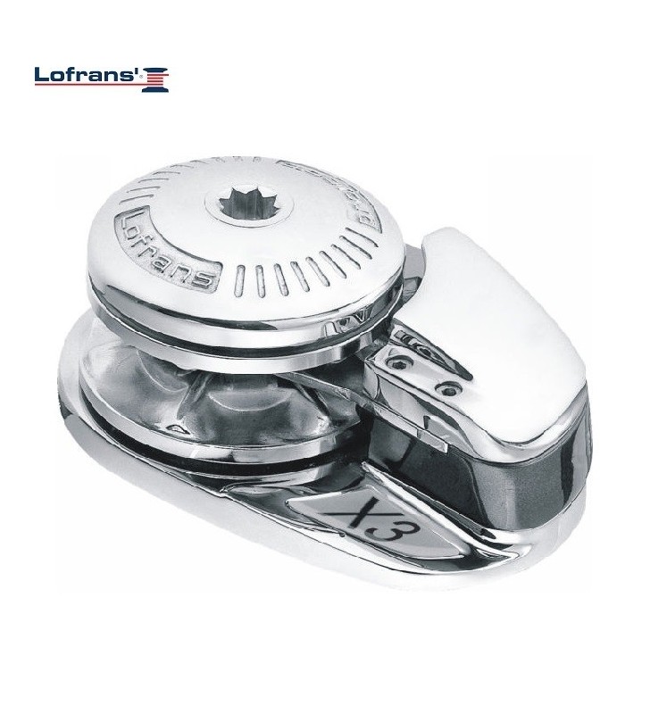 Molinete X3 1500W 12V Lofrans bronce cromado perfilado