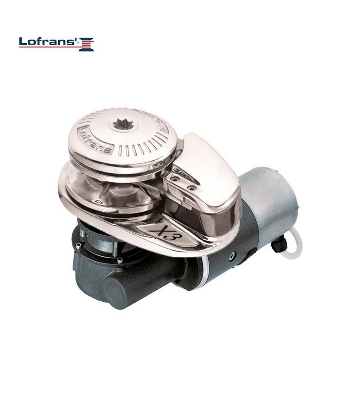 Molinete X3 1500W 12V Lofrans bronce cromado perfilado