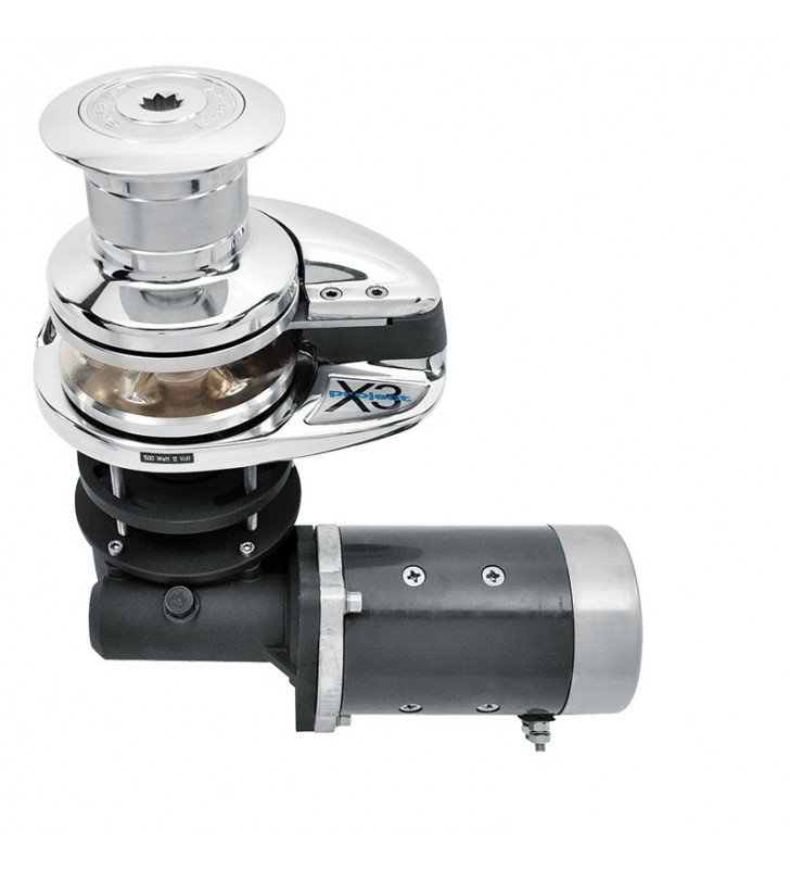 Molinete X3 1700 W 12V Lofrans aluminio con campana