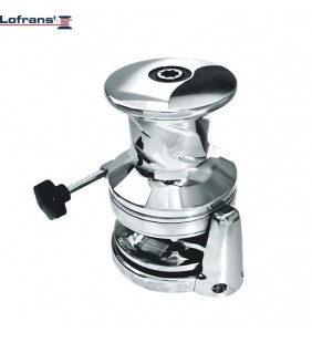 Molinete X3.5 2700W 24V Lofrans acero con campana