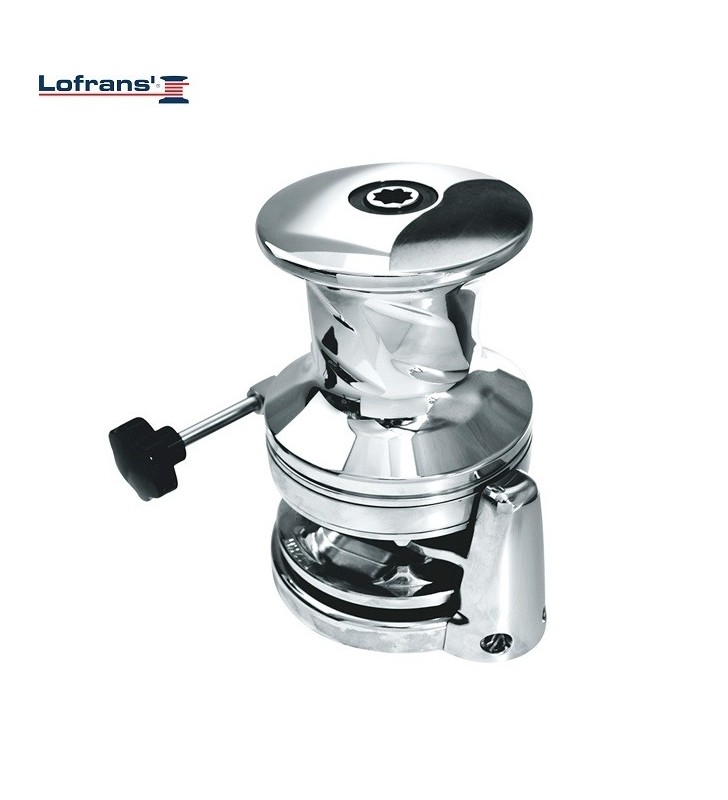 Molinete X3.5 2700W 24V Lofrans acero con campana