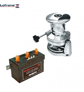 Molinete X3.5 2700W 24V Lofrans acero con campana