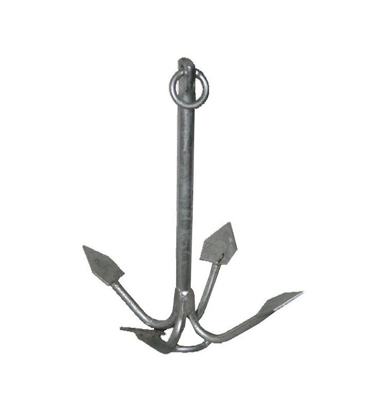 Ancla de garra 30 kg galvanizado