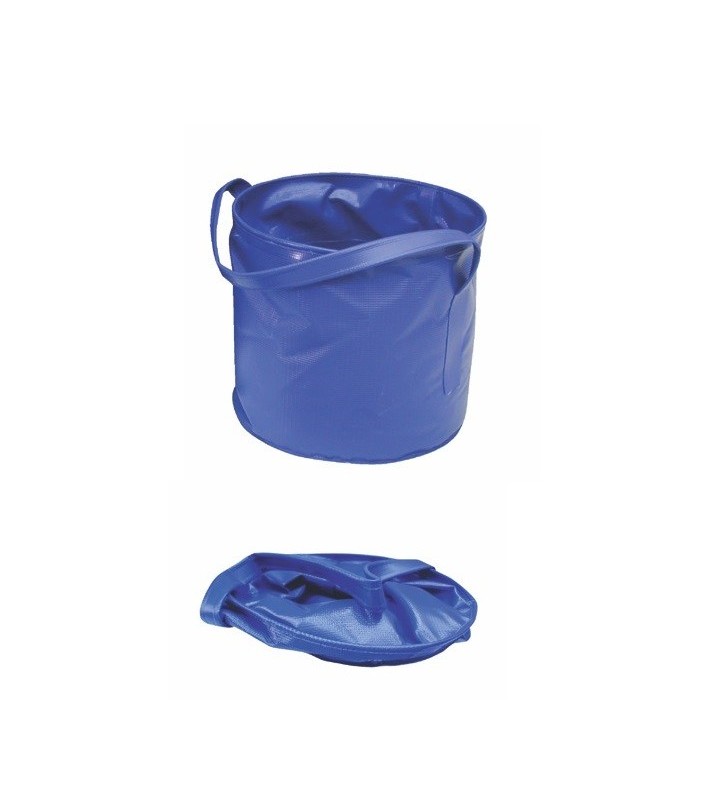 Cubo plegable de lona