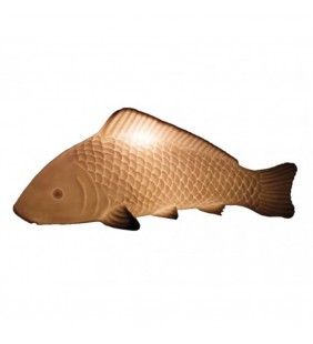 Lámpara porcelana pez carpa