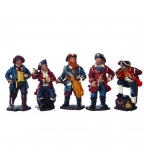 Conjunto 5 piratas