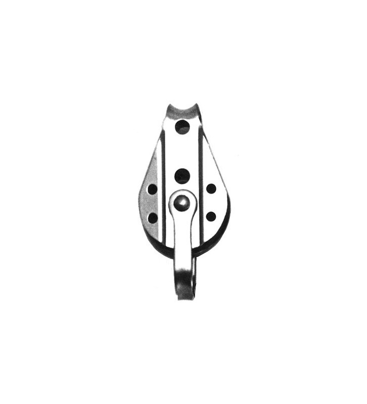 Polea sencilla con arraigo serie Midi