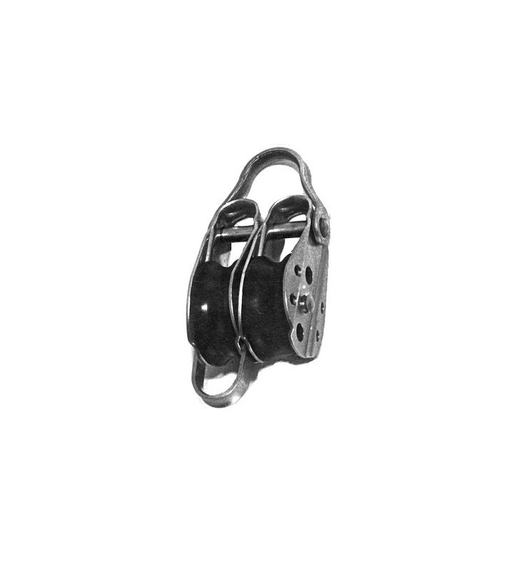 Polea doble con arraigo serie Midi