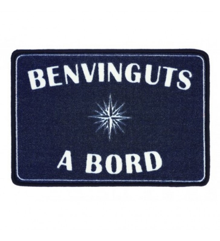 Alfombra Rosa de los Vientos "Benvinguts a bord"
