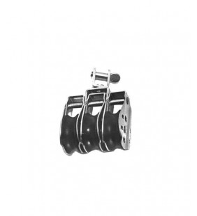 Polea triple giratoria serie Midi