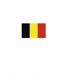 Bandera Belga 60 x 40 cm